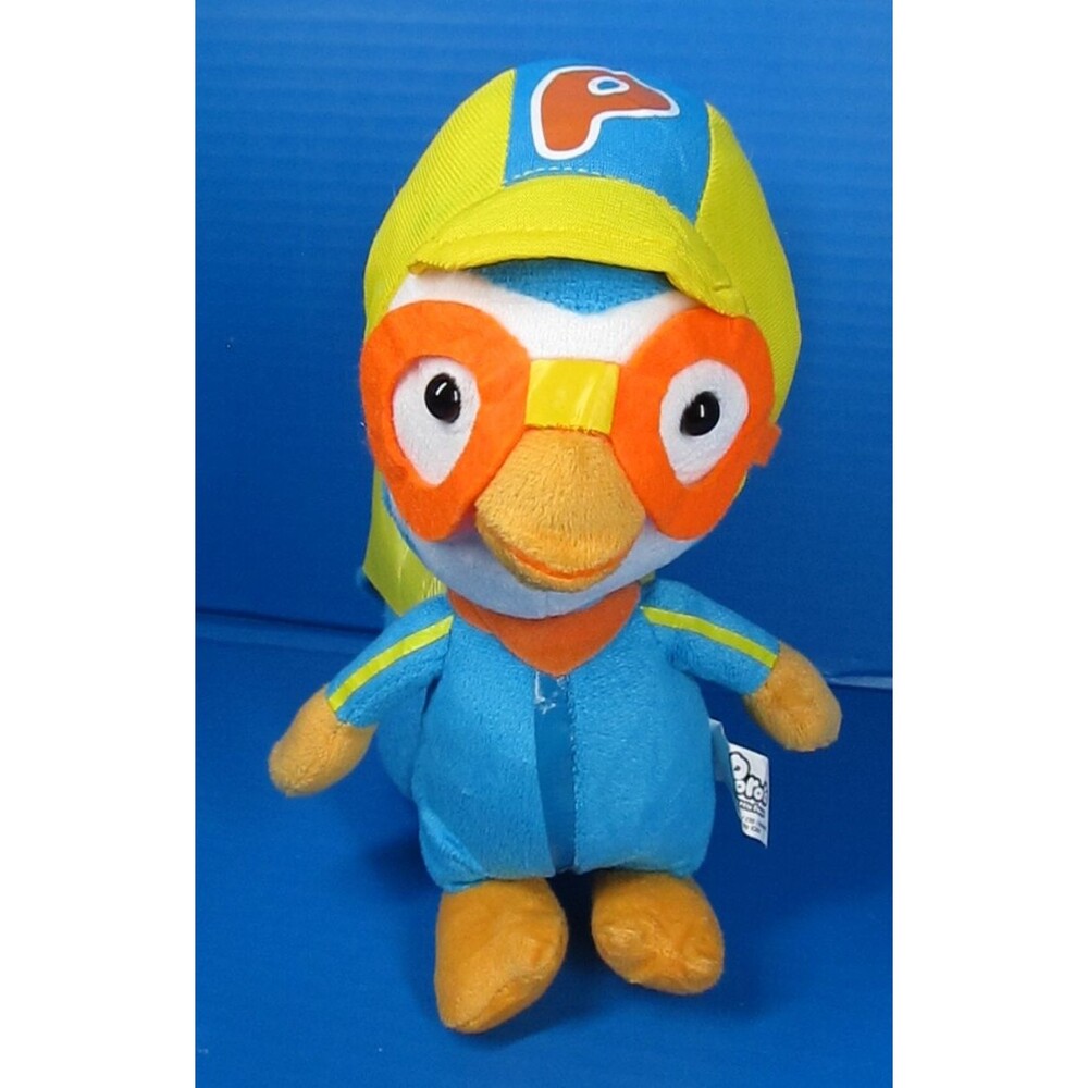 The Little PENGUIN PORORO Korean Air 9” Plush Stuffed Animal w/Blanket